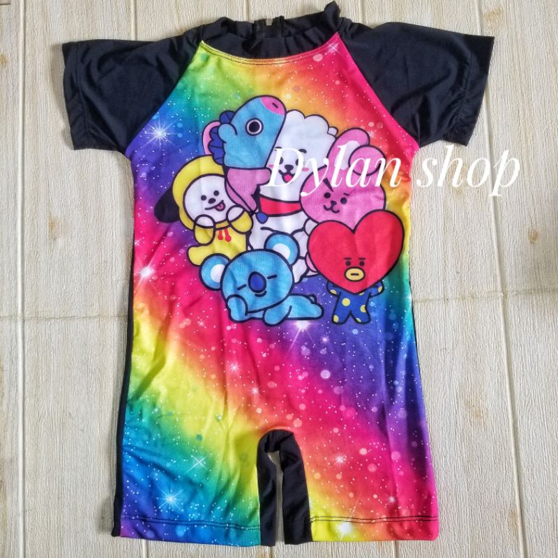 Baju Renang Anak Motif BT21