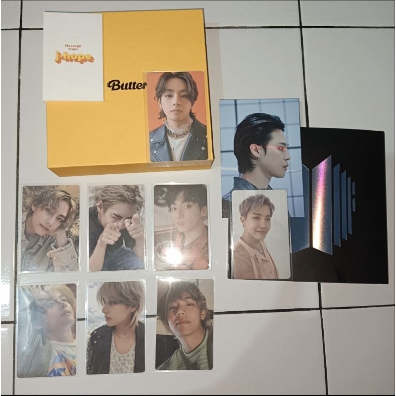 [BACA DESKRIPSI] Album UNSEALED SET butter BTS || album proof compact BTS || photocard jungkook pers