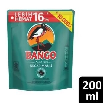 

Bango Kecap Manis Sirup 1958 netto 200ml