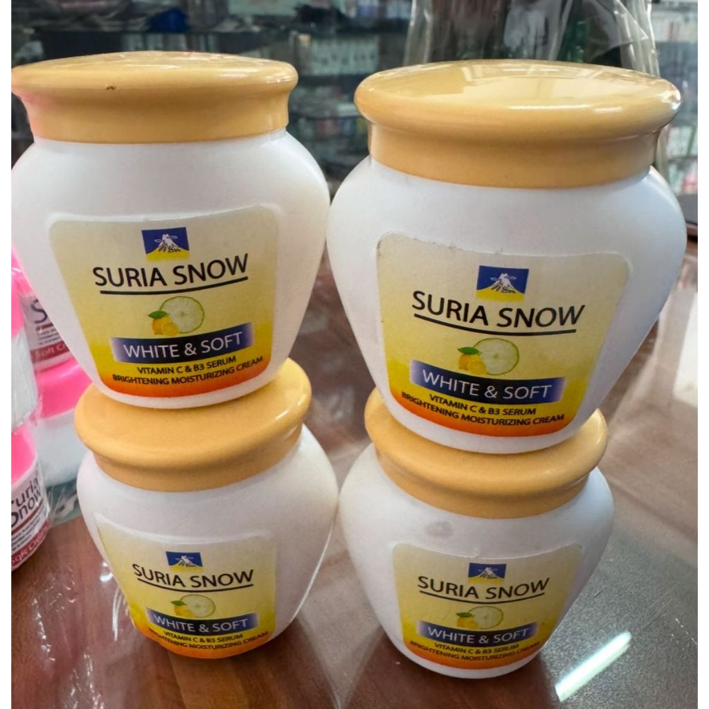 SURIA SNOW WHITE & SOFT VIT C&B3 SERUM BRIGHT MOISTURIZING CREAM