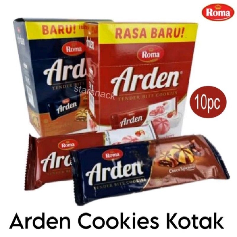 

Roma Arden cookies coklat strawberry isi 10 pc