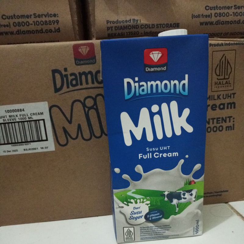 

Susu UHT Diamond Full Cream 1 Liter
