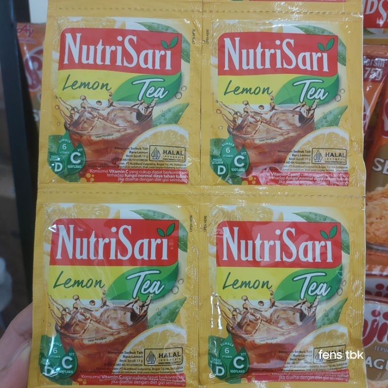 

NUTRI SARI LEMON TEA SACHET 11 GR
