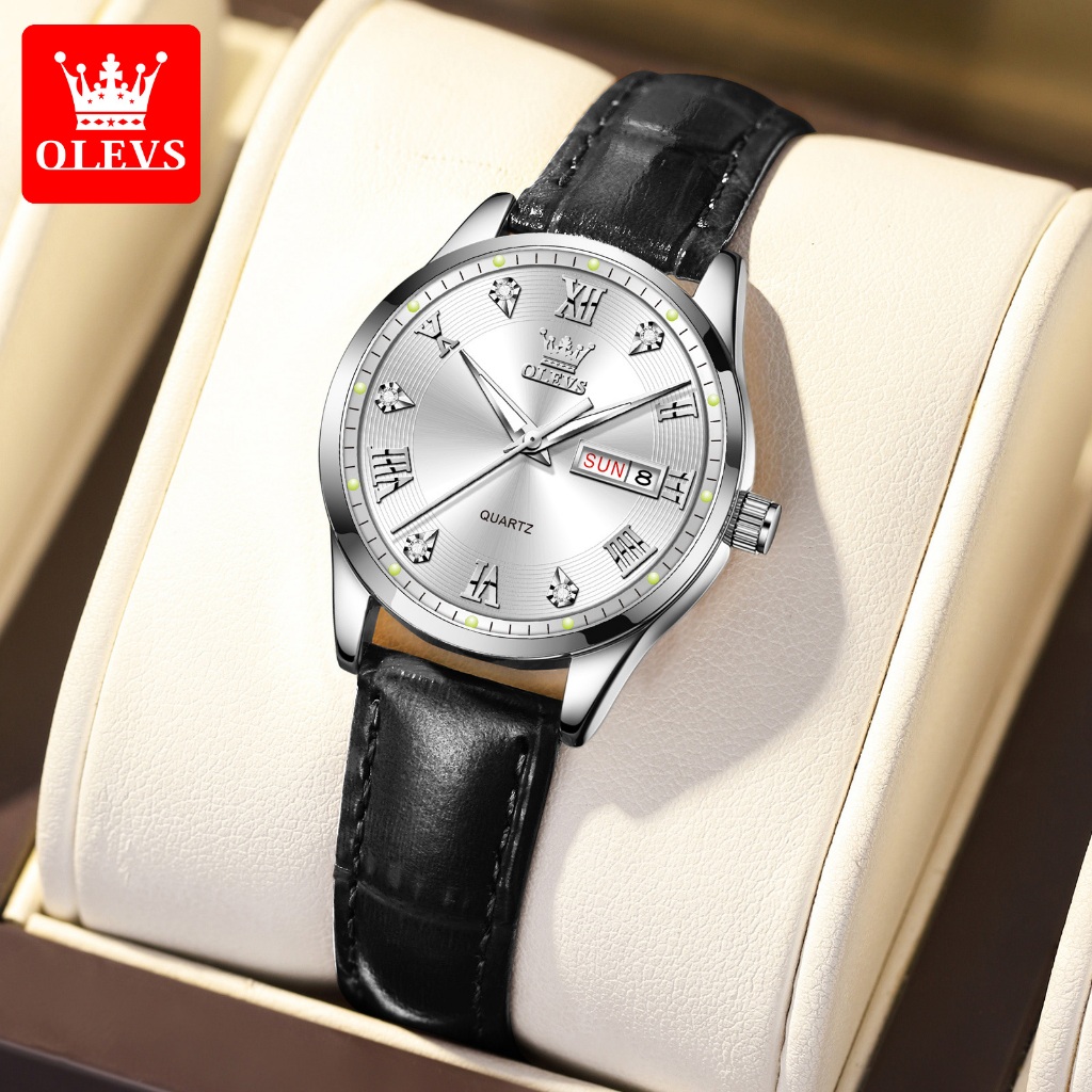 Olevs Jam Tangan Wanita Kekinian Cewek Elegan Anti Air Jam Tangan Wanita Perempuan Analog Original