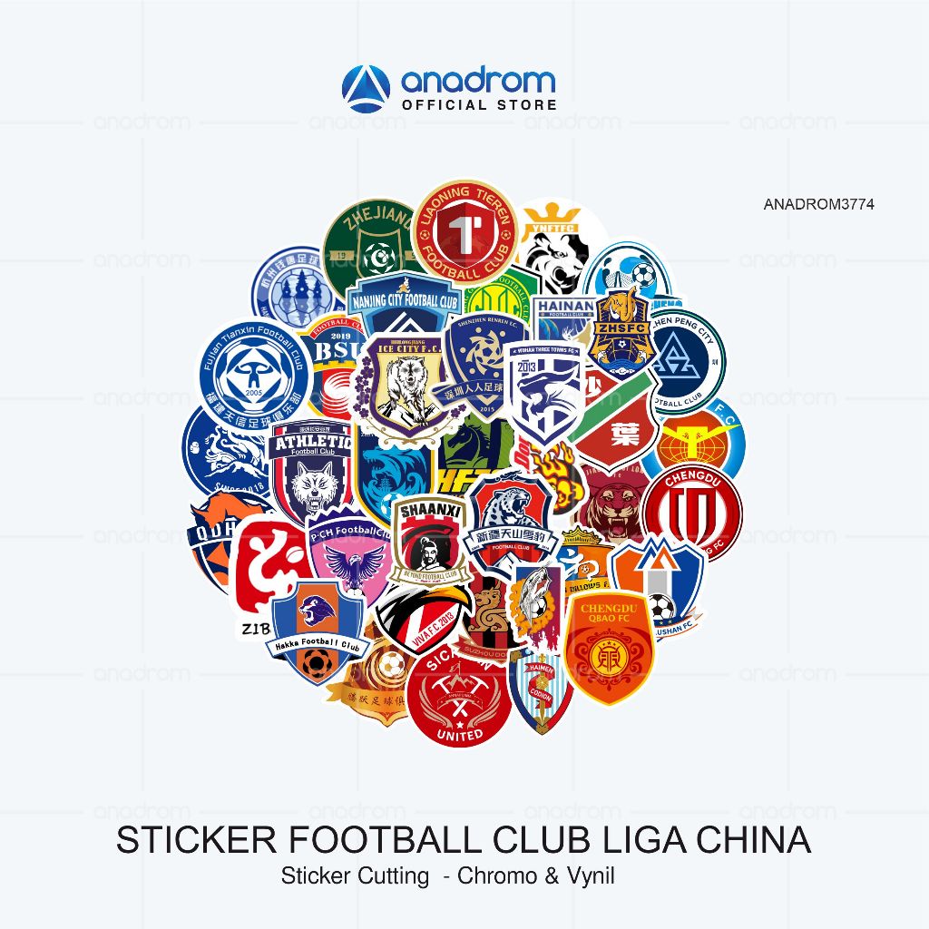 

Sticker Pack Logo Club Liga China | Sticker Logo Club Sepak Bola | Stiker Logo Club Footbal Edition | Sticker liga Champion Sepak Bola | Anadrom 3774