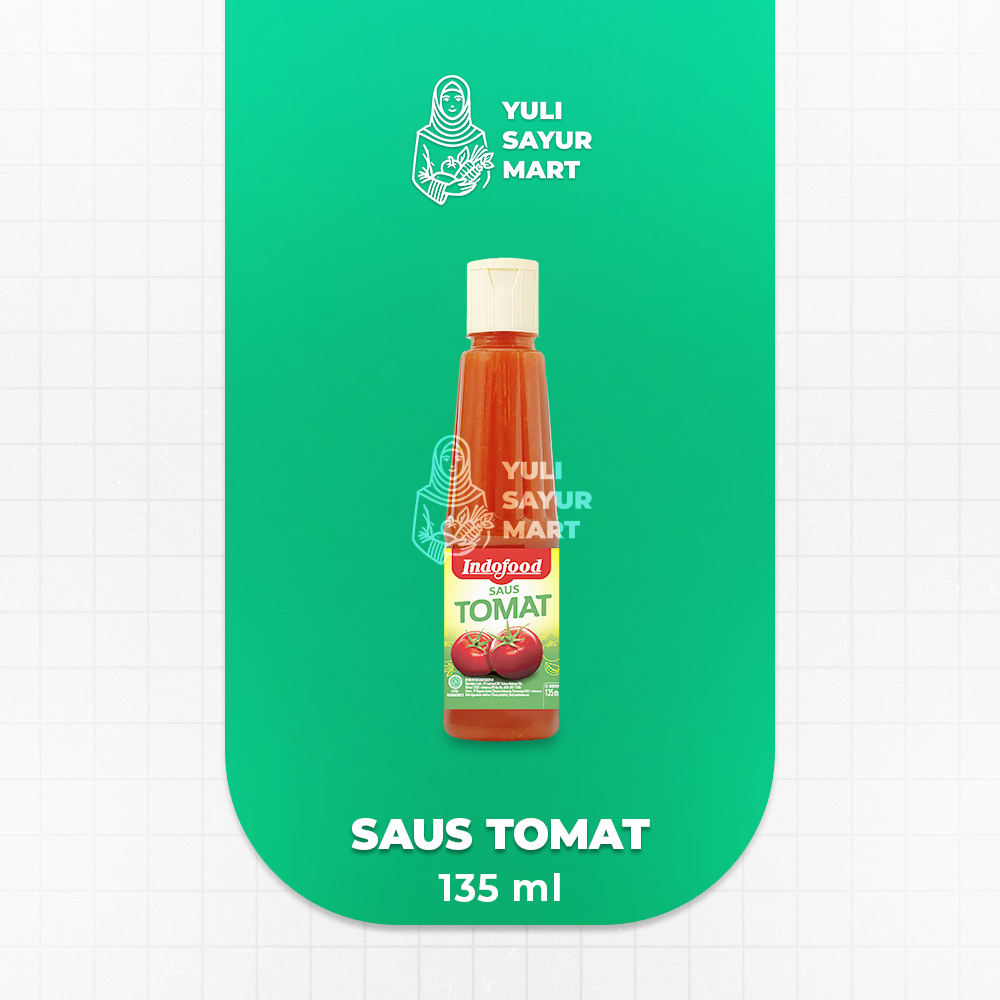 

Indofood Saus Tomat 135ml - Yuli Sayur Mart