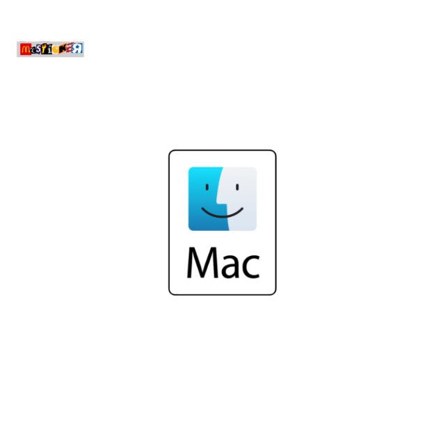 

sticker Mac OS logo stiker macintosh apple computer retro
