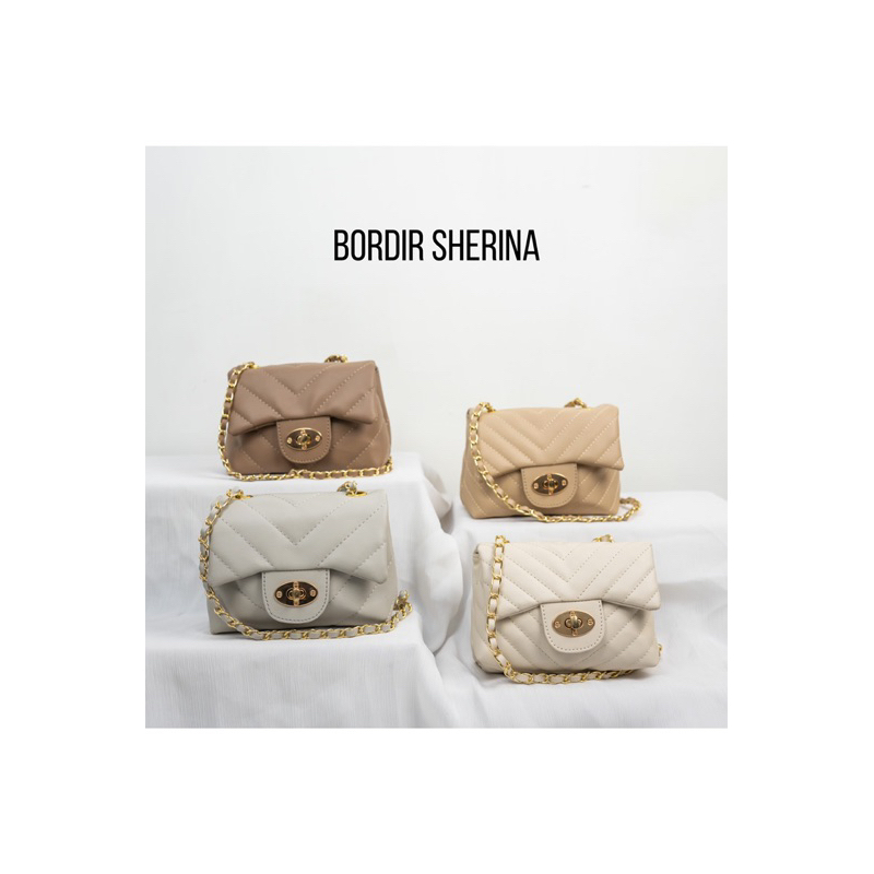 Bordir Sherina | Sources.id Original - Tas Selempang Rantai