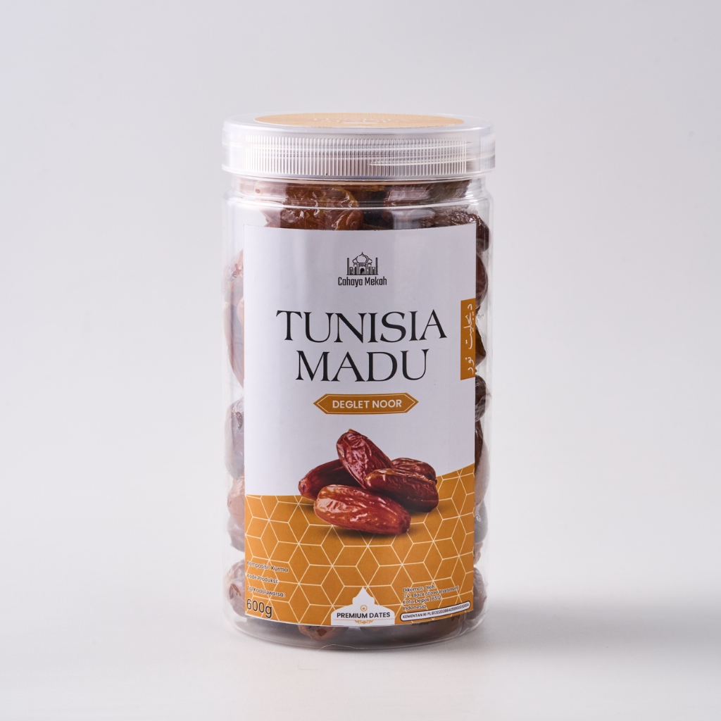 

Cahaya Mekah Kurma Tunisia Madu Premium Original High Quality 600gr