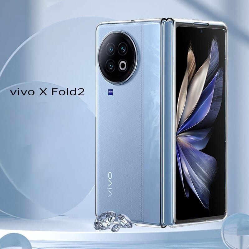 Vivo X Fold / Fold+ / Fold 2 / Fold 3 / Fold 3 Pro / Fold 5 Crystal Clear Premium Hard PC Case