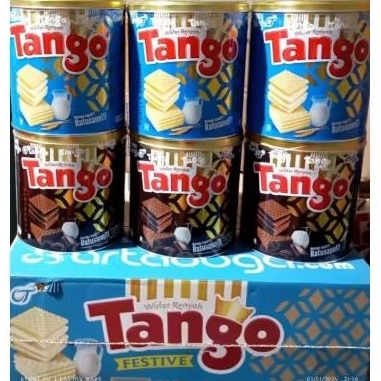 

1 dus tanggo wafer kaleng 240gram isi 6