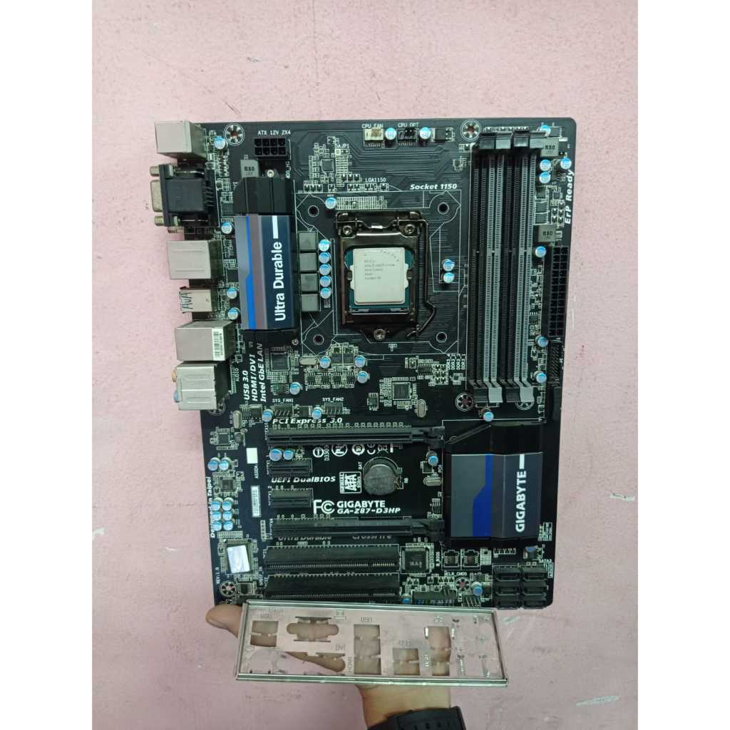 Mainboard gigabyte z87 d3hp lga 1150 ddr3 onboard vga/hdmi
