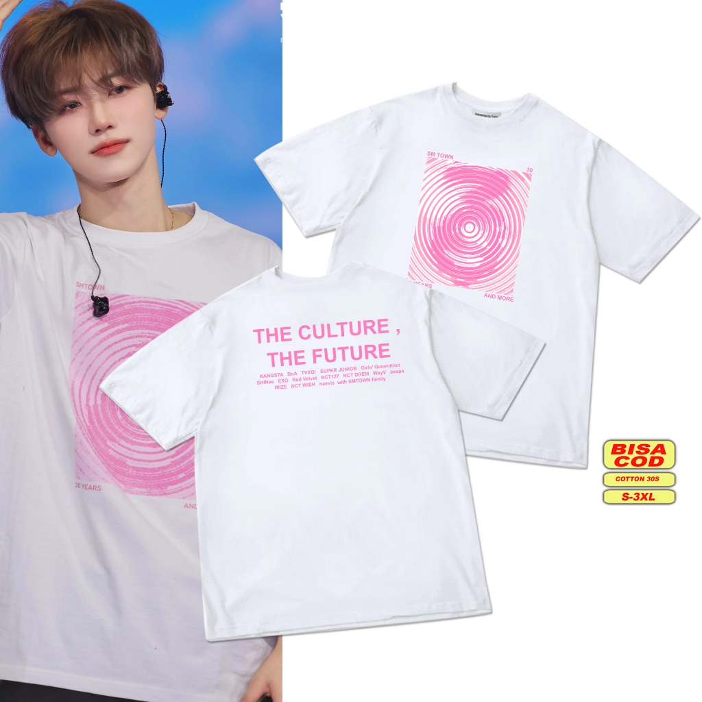 Kaos korean kpop NCT EXO sm town live 2025