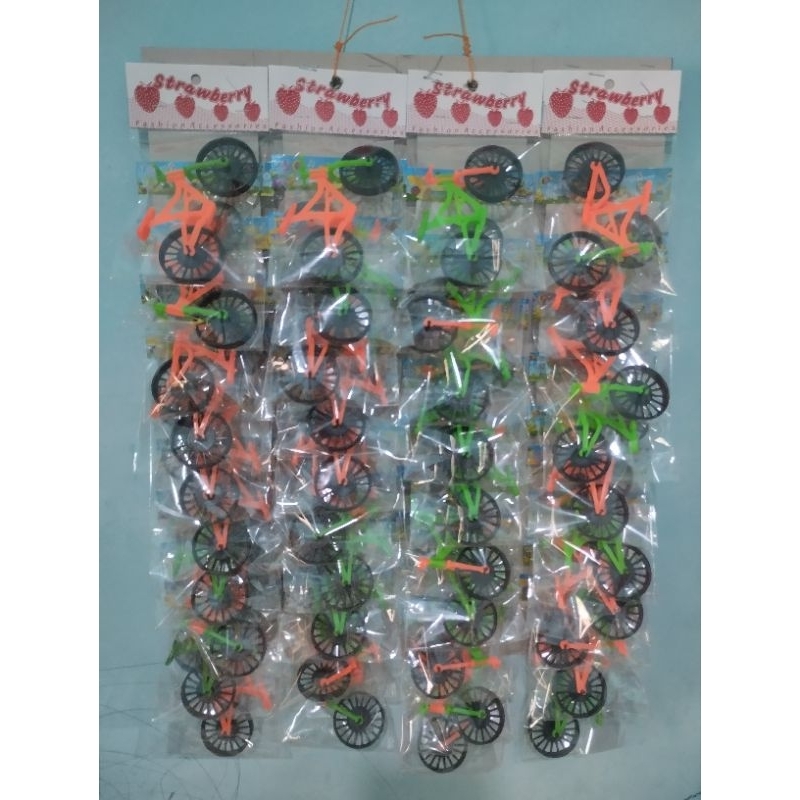 mainan renteng sepeda mini isi 40 pcs siap jual