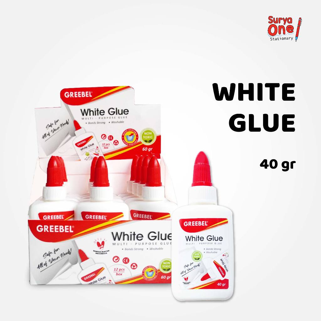

VEMILO Lem Kertas 40g (1PCS) / White Glue / Lem Kertas / Lem Putih Greebel