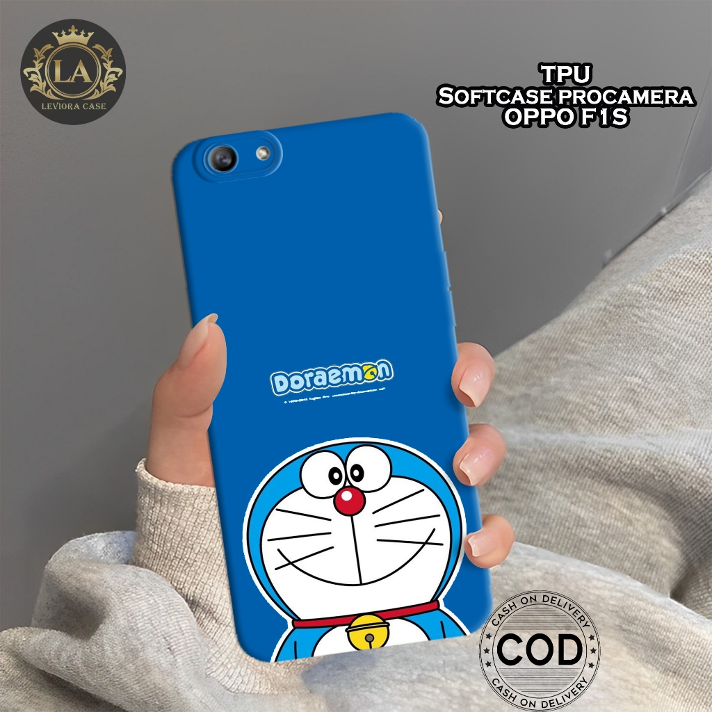 Case OPPO F1S Terbaru - Leviora Case - Fashion Case Doraemon - Softcase OPPO F1S - Case Pro Camera -