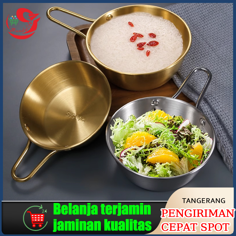 Besar Mangkok Mangkuk Saji Korea/Mangkok Makgeolli Stainless Steel 304