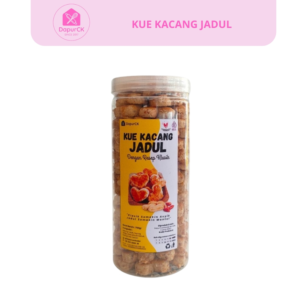 

DAPURCK - Kue Kacang Jadul Jumbo - 750gr