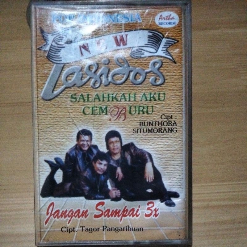 kaset pita full box original"NEW LASIDOS"