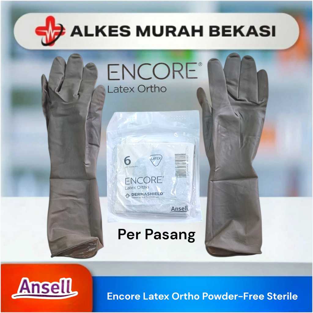 ENCORE LATEX ORTHO Sarung Tangan Steril 1pasang