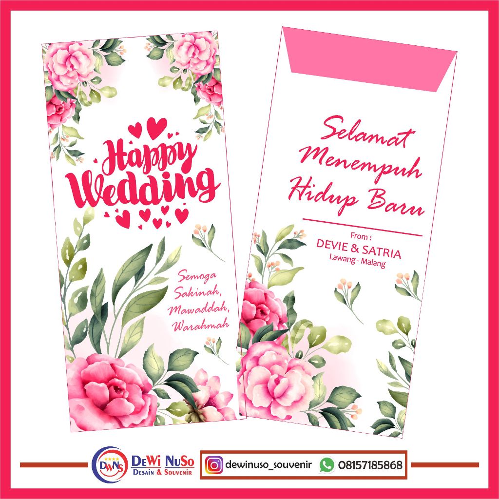 

[12] Amplop Wedding | Amplop Nikahan | Amplop Kondangan