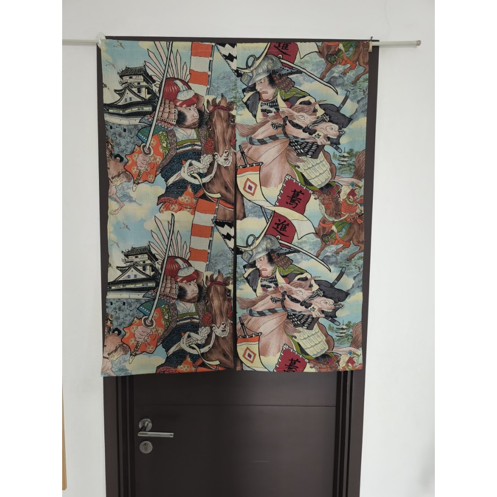 Noren / Tirai Pintu Jepang - Motif Indian