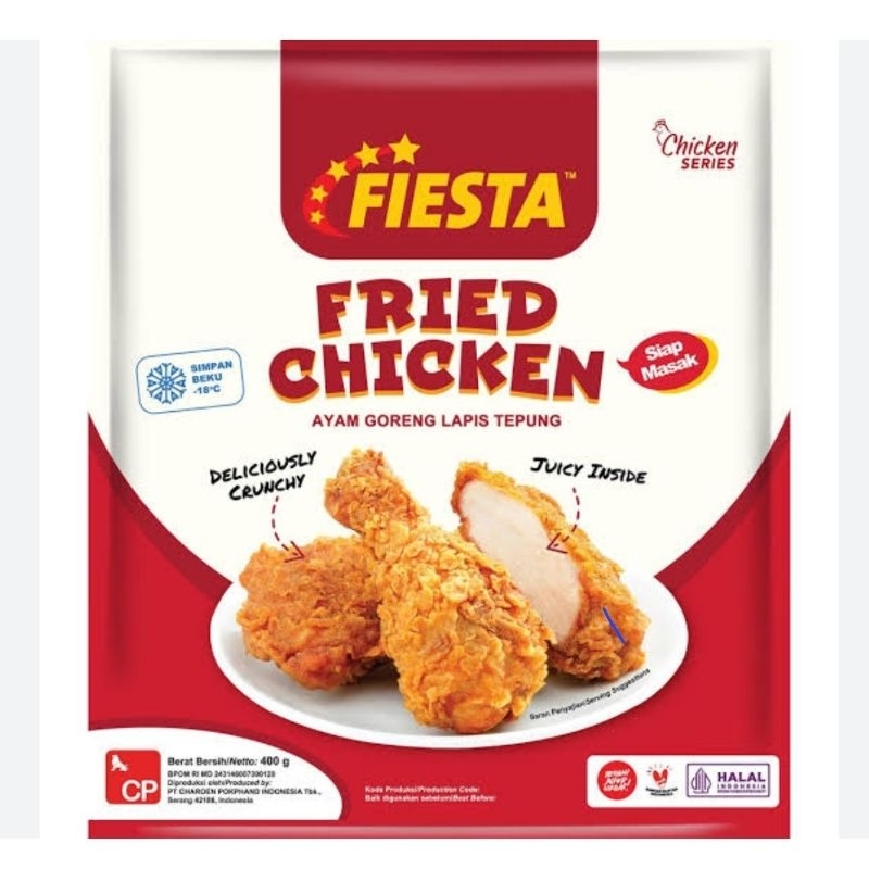 

fiesta fried chicken 400gr