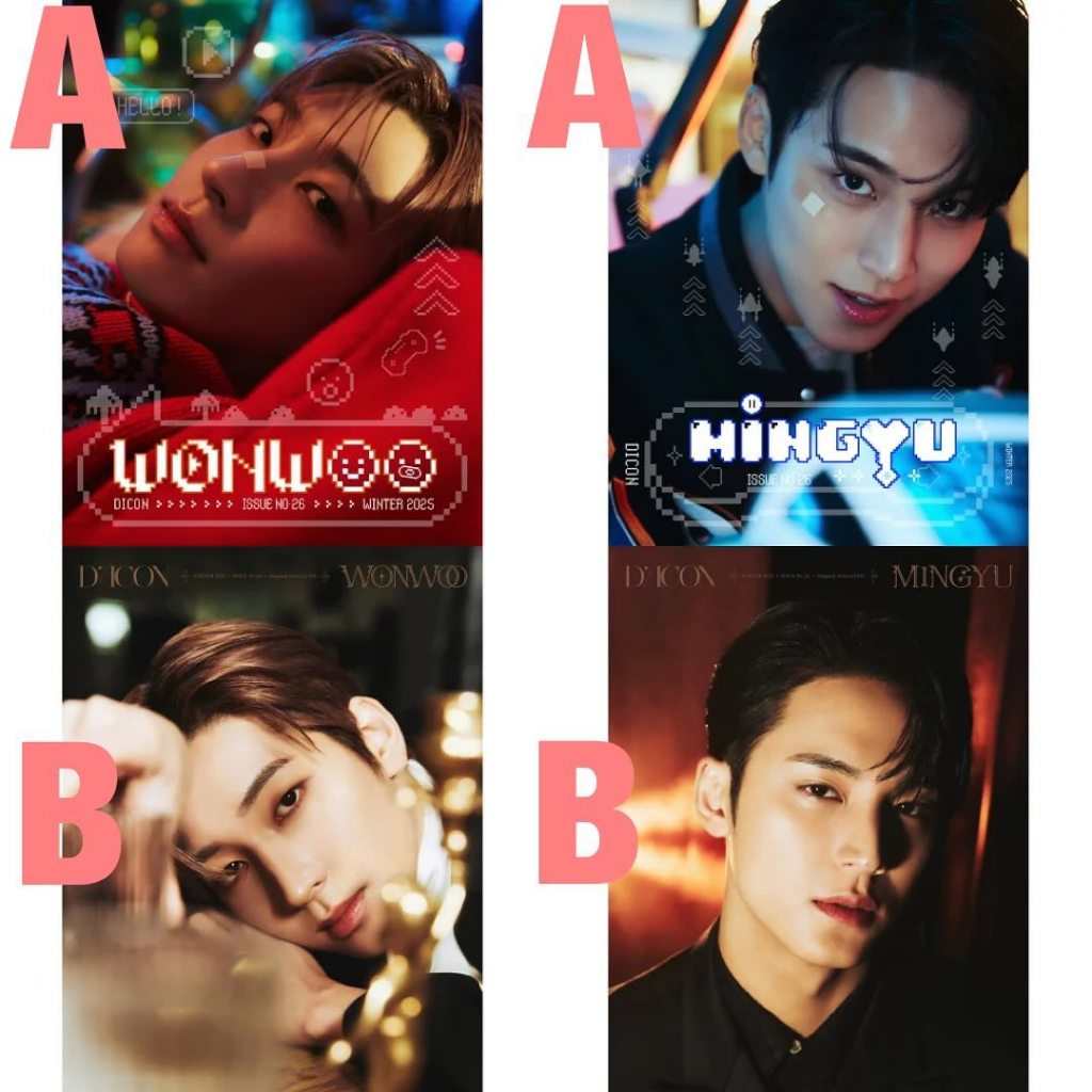 SEVENTEEN WONWOO MINGYU - Dicon Vol.26