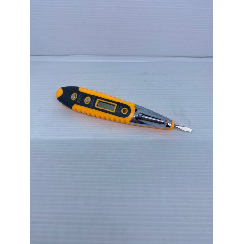 Digital Test Pen Tespen testpen Digital alat test arus listrik 12-250V AC DC 14 cm AC-1 /Alat Perkak