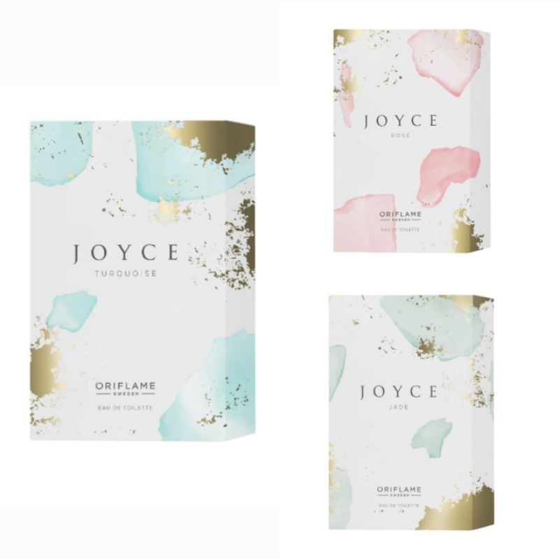 Joyce Turquoise Eau de Toilette/Jade Eau de Toilette/Rose Eau de Toilette