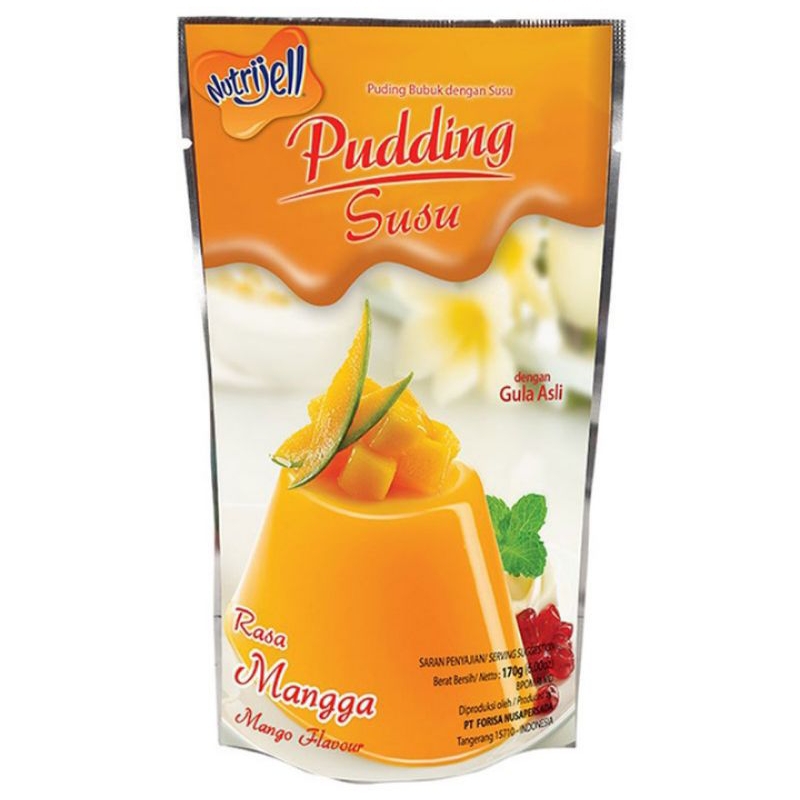 

Nutrijell pudding instan susu pouch 145 g