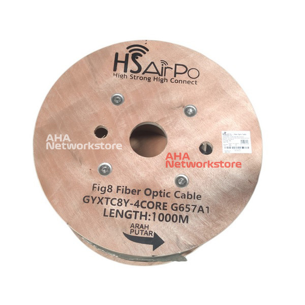 FIG8 4Core Dropcable FIG8 4Core 1KM HSairPo GYXTC8Y 4C FIG8 G657A1 Kabel FO FIG8 4Core 1KM