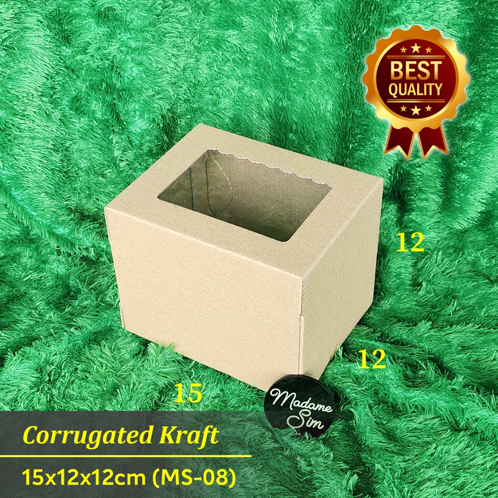 

BOX SLICE CAKE - DUS KUE SEGITIGA - KOTAK DESSERT 15x12x12 - MS-08 (ISI : 10 PCS)