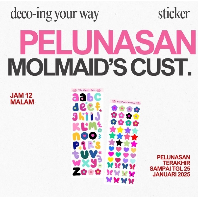 

PELUNASAN DECO-ING YOUR WAY