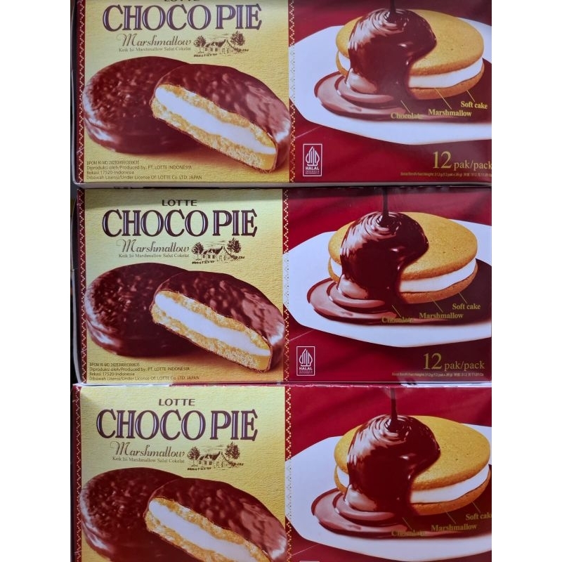 

Lotte Chocopie 12 pcs // box