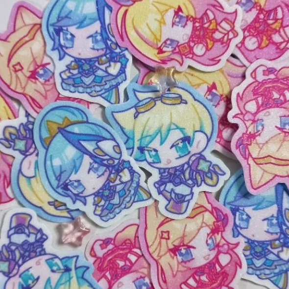 

[ LEAGUE OF LEGENDS ] cherriimi - Star Guardian Glitter Stickers