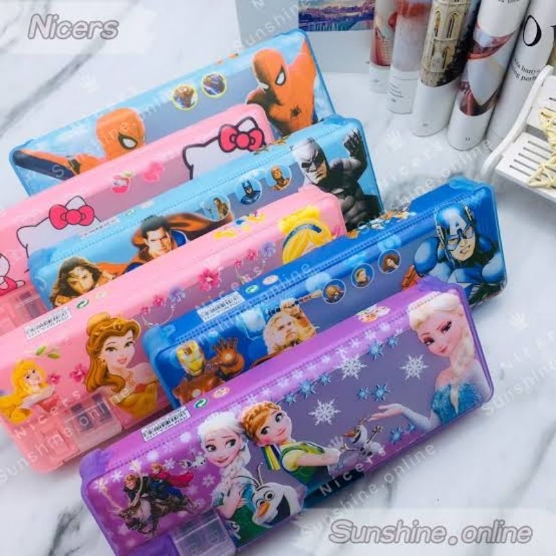 

Kotak Pensil Magnet / Pencil Case Fancy Animasi A-1172