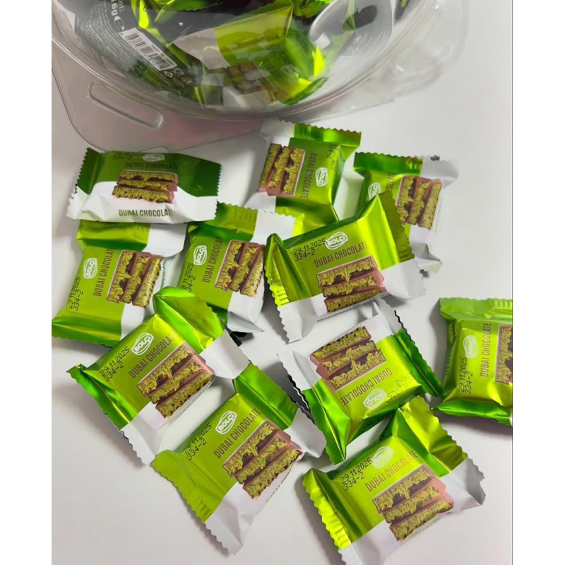 

coklat Dubai bolci mini 16gram asli turki harga 1 pcs ya