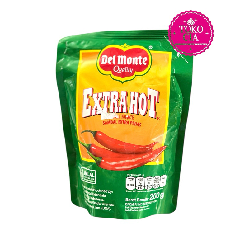 

Del Monte Extra Hot Sambal Pedas 200gr