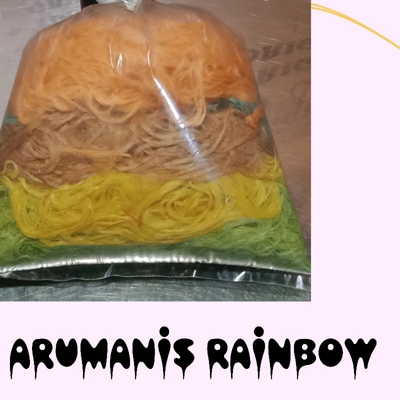 

ARUMANIS RAMBUT NENEK RAINBOW MIX 3 rasa random