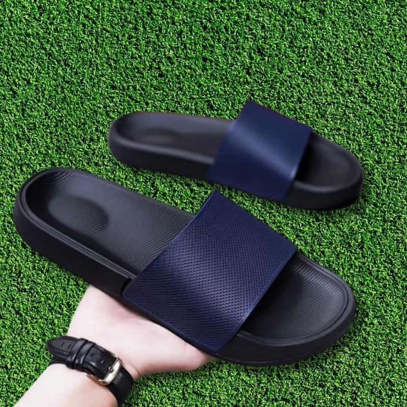 sandal pria sandal anti slip sandal slip on terbaru
