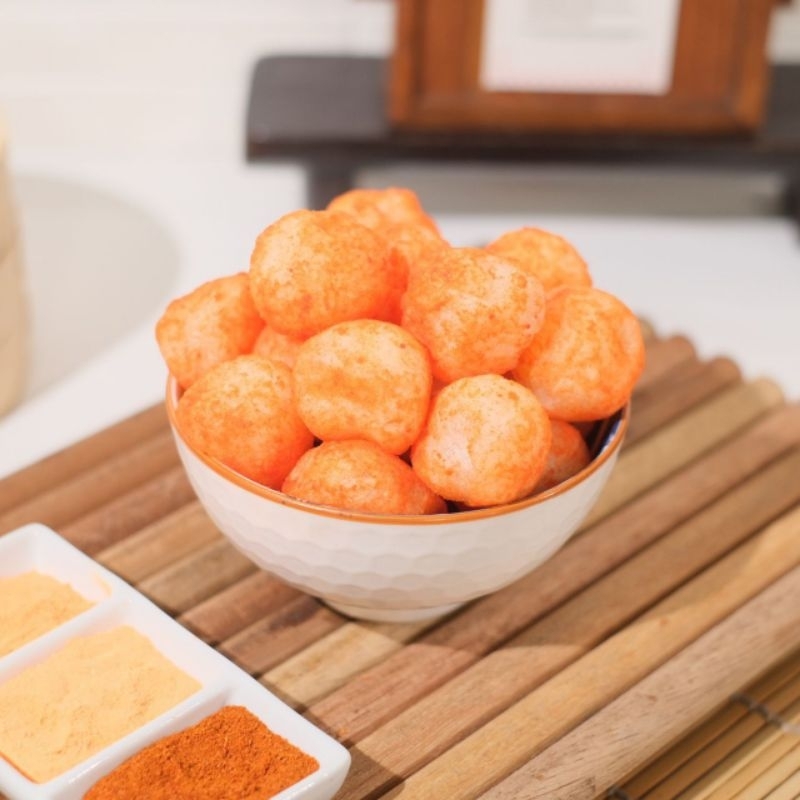 

Cimol Isi Keju Frozen Free bumbu tabur