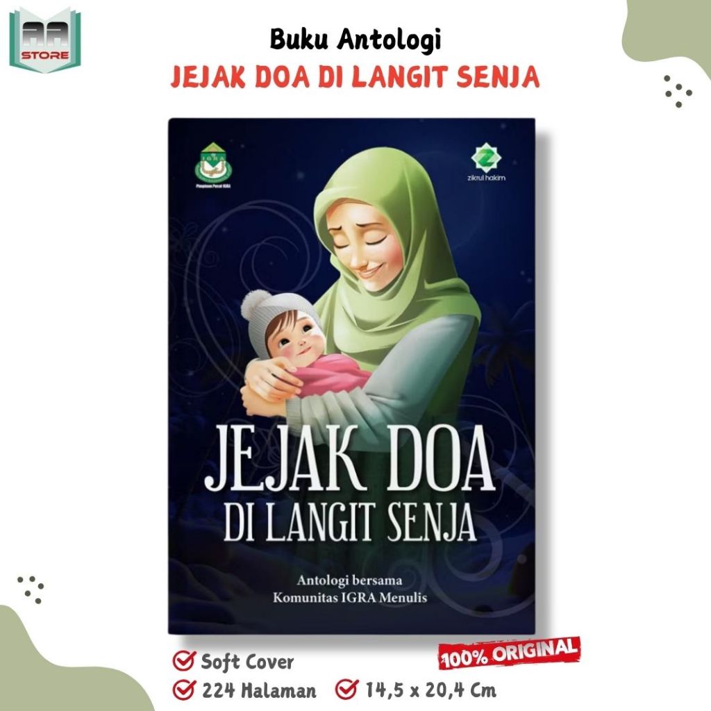 Buku Antologi Inspiratif - Jejak Doa Di Langit Senja