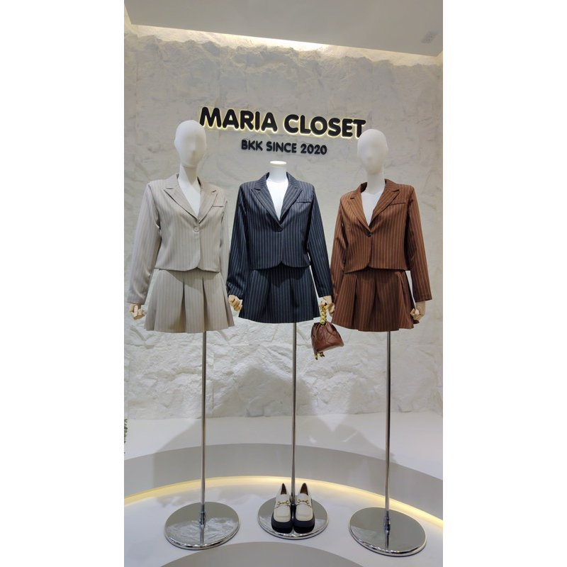 one set blazer rok pendek