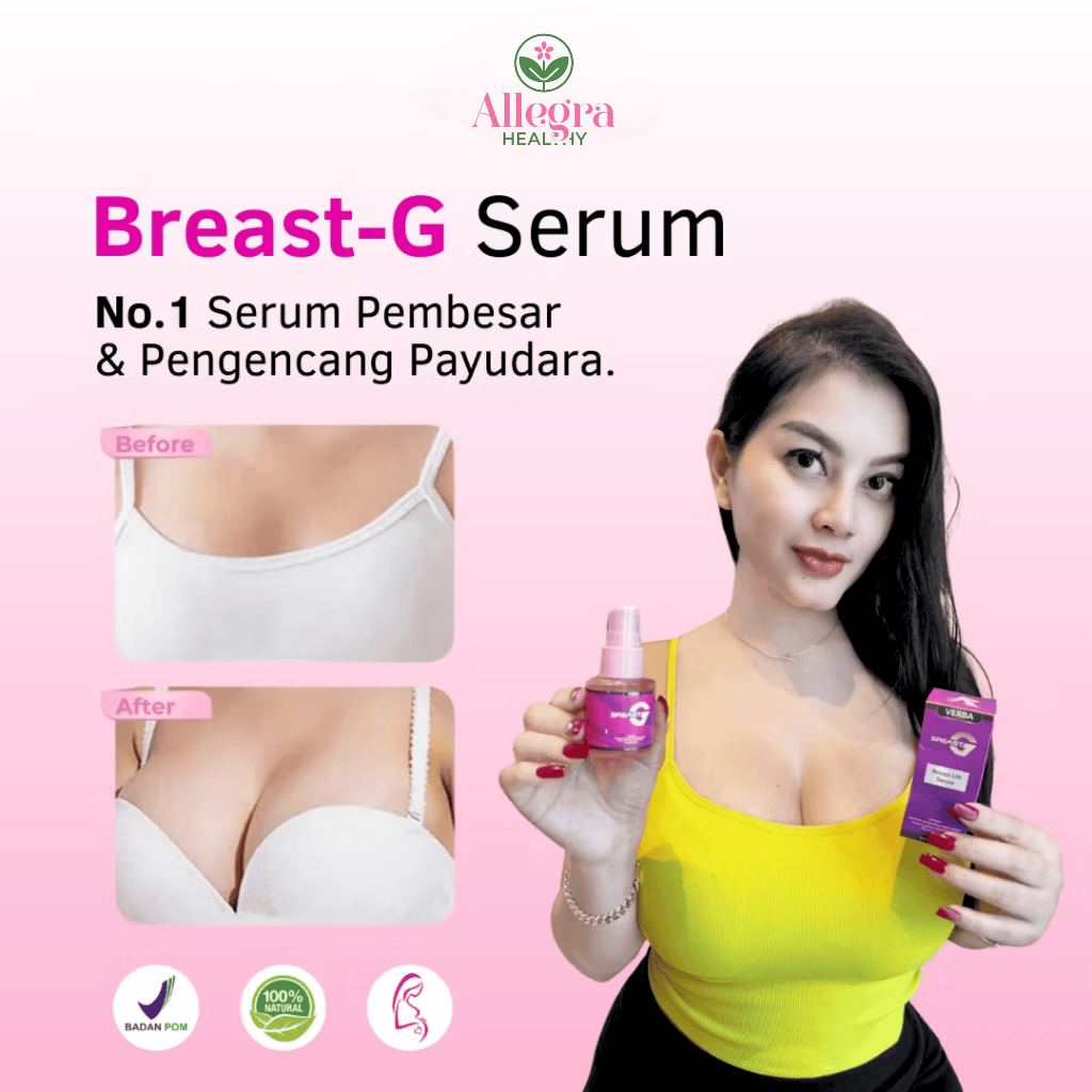 BREAST G PEMBESAR PAYUDARA AMPUH PERMANEN ORIGINAL BPOM PENGENCANG PAYUDARA OBAT PEMBESAR PAYUDARA P