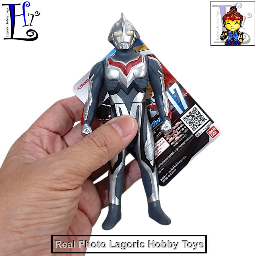 Ultra Hero Series 17 Ultraman Nexus Anphans Bandai Mainan Figure