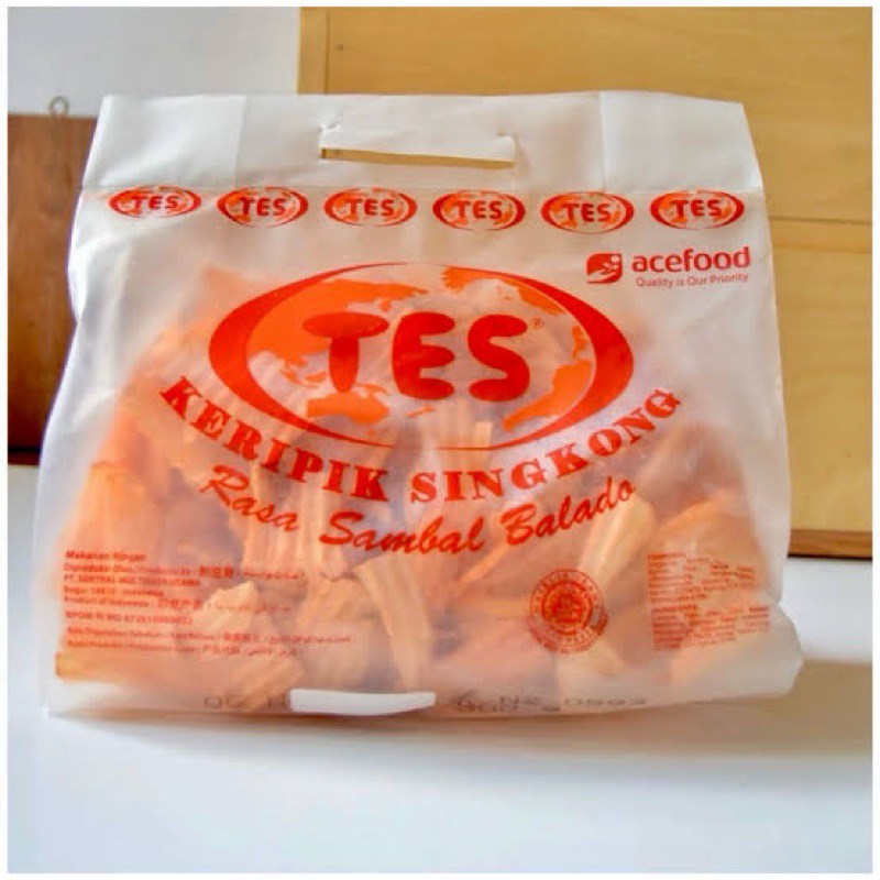 

SINGKONG BAKAR BALADO TES 500gr (PACKAGING PABRIK)