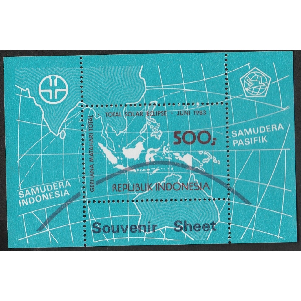 

A 9115 SATU BUAH SOUVENIR SHEET SS PRANGKO TOTAL SOLAR ECLIPSE DENGAN KONDISI MNH MINT NEVER HINGED