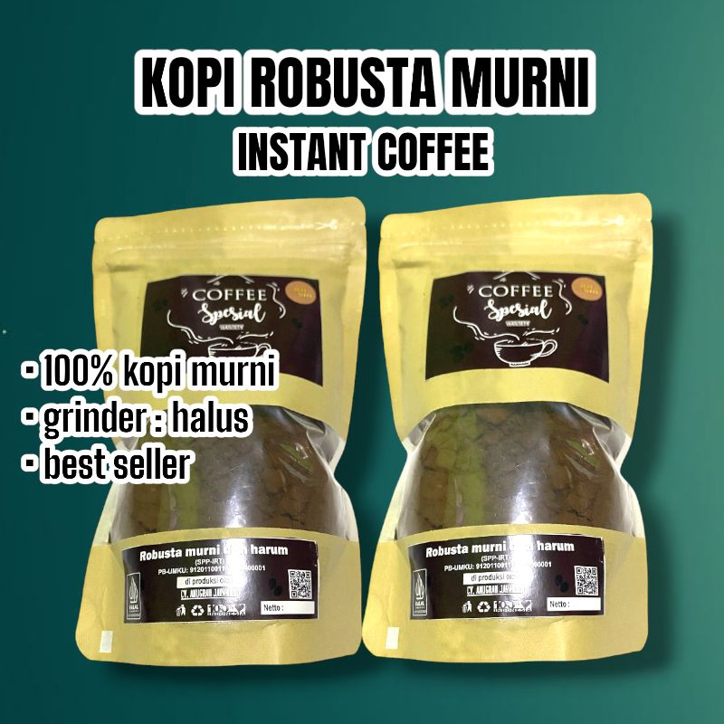 

Kopi robusta pilihan 100% asli
