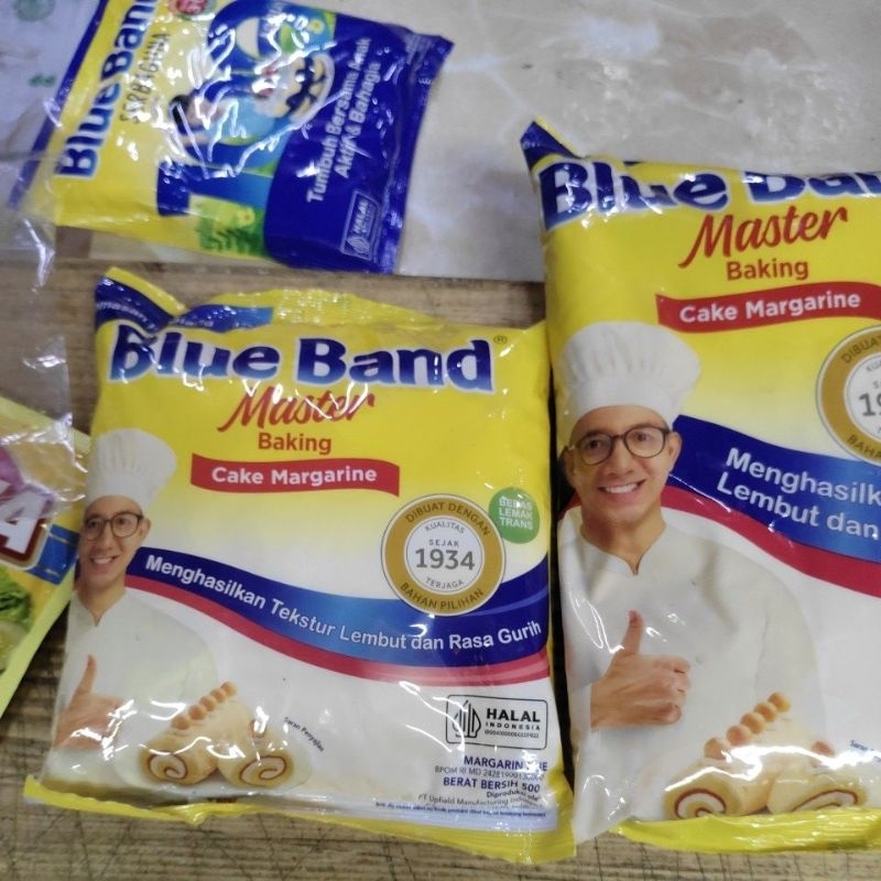 

BLUE BAND 500 GRAM KEMASAN ( 1 bungkus)